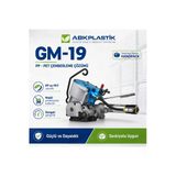 16 X 16 Havalı Pp Pet Çember Germe Makinesi Gm-19