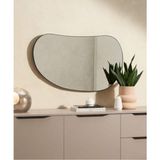160 cm Asimetrik Duvar Dekorasyon Aynası - Konsol Üstü Salon Dekorasyon Aynası-1042