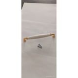 160 Mm 1 Adet Lüx Mobilya Kulpu Seçil Altın Metal Ayaklı Beyaz Plmr Dolap Mutfak Çoçuk Genç Odası