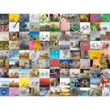 160075 99 Bisiklet Yetişkin Puzzle, 1500 Parça, Çok Renkli