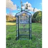 16030 3 Katlı Tekerlekli Portatif Şeffaf Bahçe Serası - 69CM x 49CM x 127CM