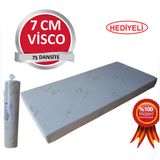 160x200 visco yatak 7 cm visko çift kişilik yatak