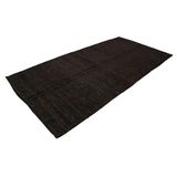 162x330 cm Çizgili Kilim Kahverengi Çizgili Yün El Dokuma Modern Geometrik Etnik Eskitme Desenli Boho Oturma Odası Salon Yolluk Koridor Mutfak Halısı