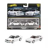 1:64 Hot Wheels Premium Car Culture 2'Li Paket 2002 Toyota Chaser Jzx 100 - 1989 Toyota Supra