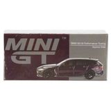1:64 Mini Gt BMW M3 M Performance Touring Daytona Violet Diecast Model Araba