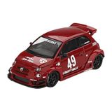 1:64 Mini Gt LB-WORKS x Abas Works ABARTH 595 Red Diecast Model Araba