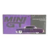 1:64 Mini GT Lincoln Capri Hot Rod 1954 Purple Metallic Diecast Model Araba