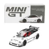 1:64 Mini GT Mazda AZ-1 Liberty Walk LB40 2024 Tokyo Auto Salon White Diecast Model Araba