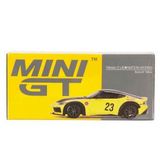 1:64 Mini GT Nissan Z LB Nation Works Ikazuchi Yellow Diecast Model Araba