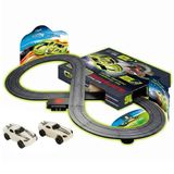 1:64 Slot Track Karanlıkta Parlayan Arabalı ve Kumandalı Yarış Pisti