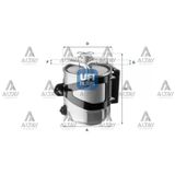 164005190R Yakıt Fıltresı (Mazot) Clıo Iıı / Megane Iı / Scenıc Iı 05= 1.5Dcı-2.0Dcı Sensörsüz Oem (Orijinal Equipment Manufacturer)