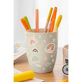 165ADET Gökkuşağı Sticker Seti - Kalem Suluk Defter Cam Masa Laptop Tablet Sticker Suya Dayanıklı - Çok Renkli