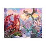 167173 Ejderhalar Yetişkin Puzzle, 2000 Parça - Çok Renkli
