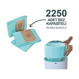 16L Çöp Kutuları ile Uyumlu 2250 Bebek Bezi Kapasiteli 3 Paket Yerli Çöp Poşeti Pudra Kokulu