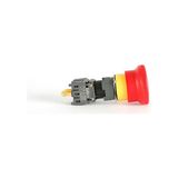 16MM Acil Stop Butonu (Bas-Çevir) 1no+1nc - yok