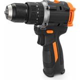 16V Kömürsüz Şarjlı Matkap Vidalama Seti 50 Nm Güçlü Tork 10 mm Metal Mandren 2 Batarya Şar