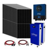 16X600w Topcon Güneş Paneli 11Kva İnverter 2X51.2v 280Ah Lityum Bataryalı Hazır Solar Enerji Paketi
