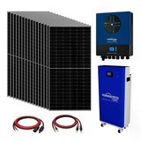 16X600w Topcon Güneş Paneli 11Kva İnverter 51.2V 280Ah Lityum Bataryalı Hazır Solar Enerji Paketi