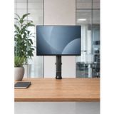 17"-32" Ergonomik Yükseklik Ayarlı Tek Monitör Standı, 8kg Taşıma Kapasitesi