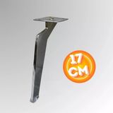 17 Cm Metal Tabanca Ayak Koltuk Ayağı Mobilya Ayağı Ünite Ayağı Konsol Ayağı Puf Berjer Ayağı