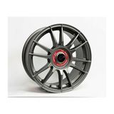 17 Inç 5X100 Oz Cappadocia Polo Egea Ibiza Uyumlu Gun Metal Jant Modeli Seat Fiat Volkswagen (