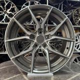 17" (İnç) 5X112 Arceo Marseille Golf Leon Jetta Uyumlu Titanyum Elmas Kesim Jant Modeli Volkswagen S