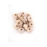 17 mm Yassı Ahşap Boncuk 50 Adet