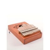 17 Tuşlu Ahşap Kalimba Başlangıç Seti, Eğitim Kitaplı