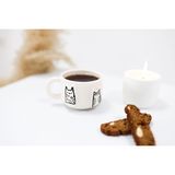 170 ml Sevimli Kedi Figürlü Kupa - 0 - Siyah
