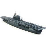 1/700 Yorktown Cv-5 Plastik Uçak Gemisi Maket Kiti - (DipCamo)Charcoal-White
