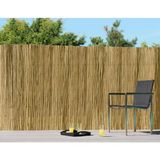 170CM Yükseklik x 200CM Genişlik Doğal Bambu Kamış Hasır Çit Dekoratif Bahçe Balkon ve Duvar Çiti Reed Fence