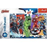 17357 Yenilmez Yenilmezler, Marvel Yenilmezler 4 Yaş Ve Üzeri Çocuklar Için 60 Parça Yapboz