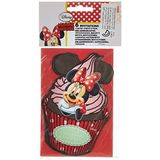 17368 Karton Minnie CupCake Davetiye 9,5x14,5cm 6 Adet