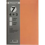 175 Yaprak Pp Kapak Ayraçlı Defter 4+3 Sevinç