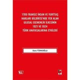 1789 Fransız İnsan ve Yurttaş Hakları Bildirisi'nde Yer Alan Ulusal Egemenlik İlkesinin 1921 ve 1...