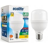 17W LED Jumbo Ampul 3000K Sarı Işık 1750 Lümen 112W Eşdeğer E27 Duylu 70X109 mm Yüksek Güçlü Tasarruflu Ampul