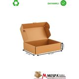 17X10X7,5 cm Karton Kutu | E-Ticaret & Kargo Gönderim Kutusu - 100 Adet - Kahverengi