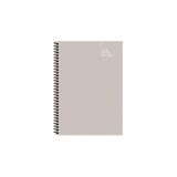 17x24 Cm Çizgisiz 96 Sayfa Telli Sert Karton Kapak Defter 124