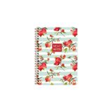 17x24 Cm Telli 100 Yaprak Çizgisiz Krem Renk Kağıt Sert Karton Kapak Defter