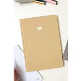 17x24 Keten Noktalı Bullet Journal Defter Fil