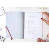 17X24 Keten Noktalı Bullet Journal Defter Koala - 01-Siyah