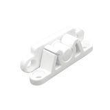 17x25 mm Plastik Sineklik ÇıtÇıt 5 Adet - Beyaz Renk Pencere ve Kapı Sinekliği Yedek Parçası - Dayanıklı Plastik Sineklik Tamir Takımı Aksesuarları - Kolay Montaj Sineklik ÇıtÇıt