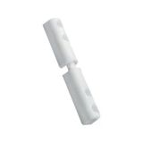 17X25 Mm Plastik Sineklik Menteşesi, 4 Adet Beyaz