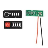 18-21V Pil Kapasite Göstergesi 5S Matkap Şarjlı Tornavida Led Panel Li-İon Lityum Kurşun Asit Batarya Akü Seviye Kapasite Ölçer Test Cihazı