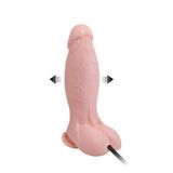 18 cm Pompalı Büyüyen Realistik Penis Anal Vajinal Dildo Mastürbatör - B1080
