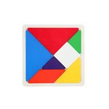 18 Cm Yeni Nesil Üretim Renkli Tangram - Tamamı 3D Baskı Zeka Oyunu Seti