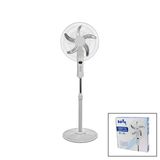 18 İnc 45 Cm Kumandalı Sanayi Tipi Ayaklı Vantilatör 5-Metal Pervane 3-Kademe Hız 65W Y:137cm (5570)