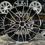 18" (İnç) 5X112 Arceo Sevilla Black Diamond Leon Golf Jetta Octavia Uyumlu Jant Takım (4 Adet)