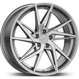 18 Inç 5X112 Golf Jetta Uyumlu Gümüş Jant Modeli Volkswagen Audi ( 4 Adet) - Silver