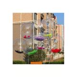 18 İnç Tüylü Pvc Şeffaf Balon